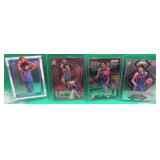 4x Cade Cunningham With 2x Rookies Insert Pistons