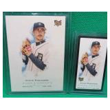 2x Justin Verlander 2006 Allen & Ginter Mini RC