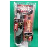 Sealed 1999 Jar Jar Binks Qui-Gon Lightsaber Watch