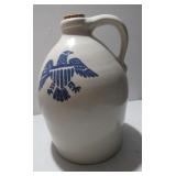 Pfaltzgraff Stoneware Jug w Eagle Stamp NICE