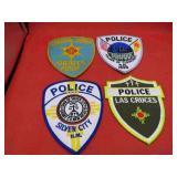 Police Lot 4 New Mexico USA Uniform Patches