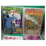 5x Teenage Mutant Ninja Turtles Comics 1990-1991