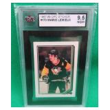 Mario Lemieux KSA 9.5 1987-88 OPC Sticker #170