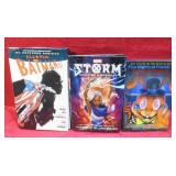 Graphic Comic Book Lot 3 Book & Novels Batman++