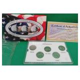 1999 Platinum Edition State Quarter Collection