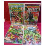 1972-73 Marvel Super Heroes Lot 3 Comic Books HULK