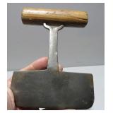 Antique Hand Forged Chopper Knife NO US SHIPPING