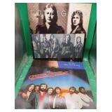 3x Pop Rock Record Albums Phil Collins Foreigner +