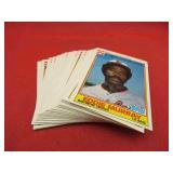 1984 Topps 1st Annual Collector Baseball 33 Cards