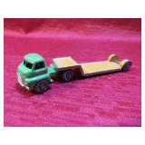 Vintage Matchbox Bedford Low Loader w Trailer 27a