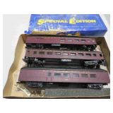 HO Lot 3 Canadian Pacific Coach & Baggage Cars