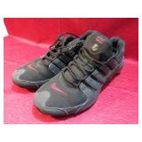 Nike Mens Shox Sneakers Grey-Red Size 12