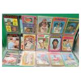 16x 1970's O-Pee-Chee Baseball Cards Ryan - Aaron+