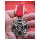 WWII German NSDAP Long Service Award Medal Award