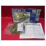 WWII Soviet Army Light Tank T-26 Model Kit 1/72