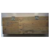 Vintage US Army Ammunition Crate M68 Guns OLD