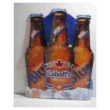 Large Labatts Blue Metal Beer Advertising Sign