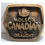 Retro Molson Canadian Beer Bar Sign 20x22