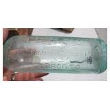 1800's Clark Bros. Aqua Soda Bottle Toronto OLD