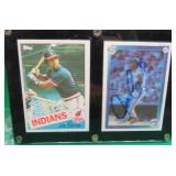 Joe Carter 1985 Rookie & Autogrpahed Baseball Card