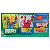 3x Sealed Hockey OPC Packs 1989-90 1990-91 1991-92