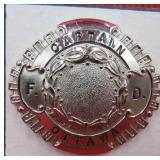 Ottawa Ontario Fire Dept. Captains Cap Badge
