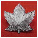 Canadian Police Officers Maple Leaf Cap Badge