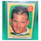 Pat Stapleton 1961-62 Parkhurst Rookie #18 Card