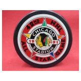 1991 NHL All-Star Game Hockey Puck Chicago Stadium