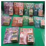 2x Sets Of 4 +2 Bailey's Cafe's Of The World Figs