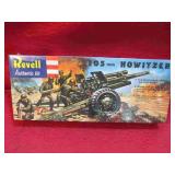 1995 Revell 105mm Howitzer Model Kit Sealed