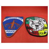 Police Lot 2 Aborginal Native Tribe Uniform Patche