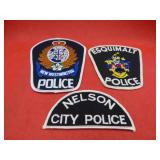 Police Lot 3 British Columbia Unifrom Patches