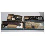 4 Athearn Train Boxes Full of HO Model Parts Lot