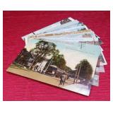 Vintage Lot 9 Trolley Car Postcards City Railways