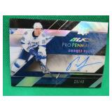 Ondrej Palat 2015-16 UD Black Auto #29/49 Bolts