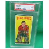 Glenn Hall PSA 4.0 1964 Topps #12 Blackhawks Tall