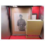 WWII German Soldier Photo & Afrika Corps Book