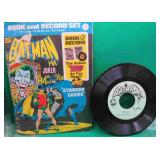 1975 Batman Book & Record Set With The Joker