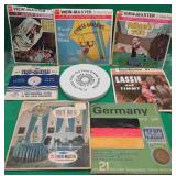 8x View-Master Sets White House Popeye Lassie