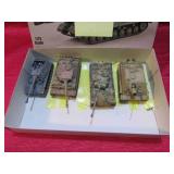 Soviet Army Lot 4 Finished Military Models 1/72