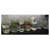 Barware Lot 10 Advertising Glasses Sports Beer++