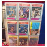1982-83 OPC Hockey Card Binder Stars Leaders++