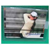 Mike Weir SIGNED 2003 SP Game Used Golf Card