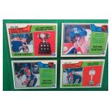 4x 1983-84 O-Pee-Chee Hockey Wayne Gretzky Cards
