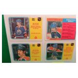 4x 1982-83 O-Pee-Chee Hockey Wayne Gretzky Cards