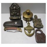 Vintage Lot Brass & Metal Collectibles NO US SHIP