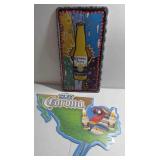 Corona Extra Lot 2 Metal Advertising Signs 12x24'