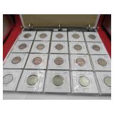 1937 to 1939 Canada Nickels Collection 60 Coins