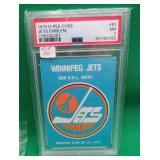 Winnipeg Jets Emblem Checklist PSA 7 1979-80 OPC